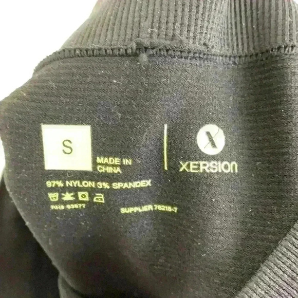 🆕nwt Xersion Lounge Black Leggings Size S - Picture 5 of 5
